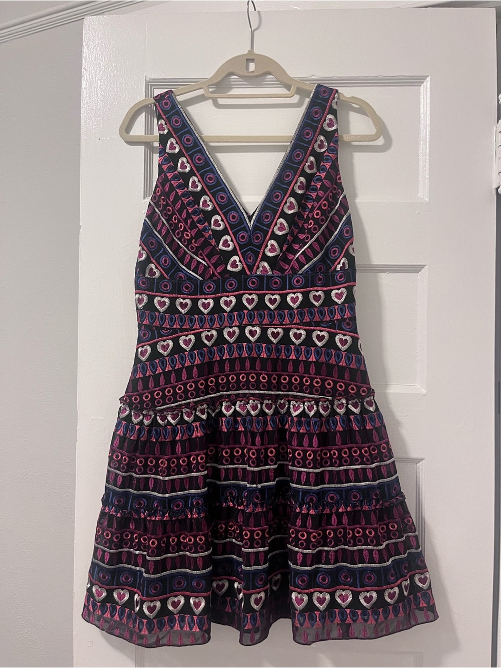 🖤 ANNA SUI 💖 Hearts Semi-Formal Cocktail Dress